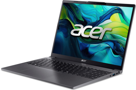Ноутбук Acer Aspire Go AG15-51P 15.3" WUXGA IPS, Intel i5-1334U, 16GB, F512GB, UMA, Lin, сірий - фото 3