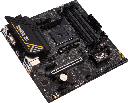 Материнcька плата ASUS TUF GAMING A520M-PLUS II sAM4 A520 4xDDR4 HDMI DP D-Sub mATX - фото 7