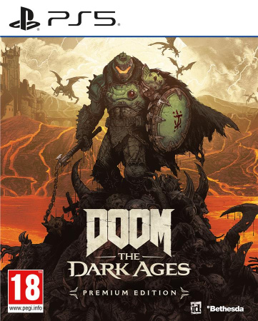 Гра консольна PS5 Doom The Dark Ages Premium Edition, BD диск - фото 1