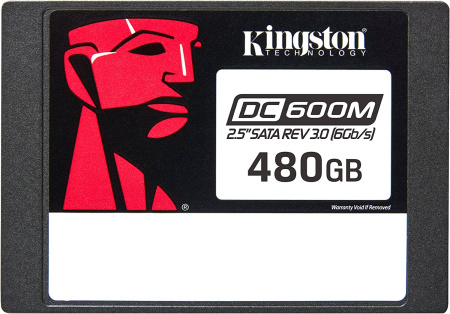 Kingston Накопичувач SSD 2.5" 480GB SATA DC600M - фото 1