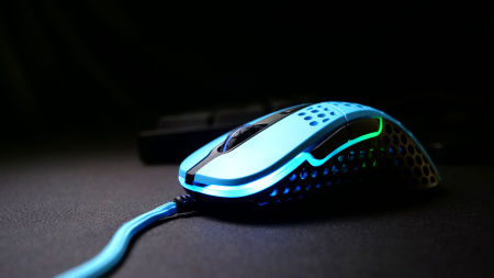 Миша Xtrfy M4, USB-A, RGB, Miami Blue - фото 2