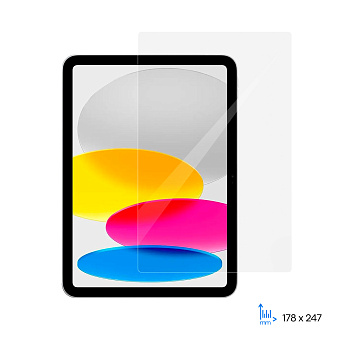 Захисне скло 2E для Apple iPad 11" (2025) , 2.5D, прозорий