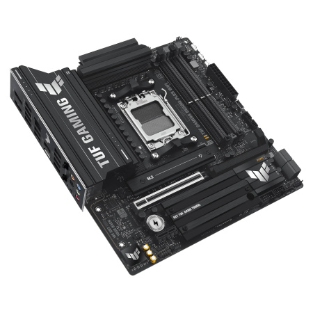 Материнcька плата ASUS TUF GAMING B850M-PLUS WIFI sAM5 B850 4xDDR5 M.2 HDMI DP Wi-Fi BT mATX - фото 6