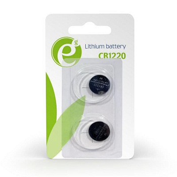 Батарейка EnerGenie Lithium CR1220 BL 2 шт Батарейка EnerGenie Lithium CR1220 BL 2 шт