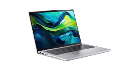 Acer Ноутбук Swift 14 AI SF14-61T 14" WUXGA IPS, AMD R9-365, 32GB, F1TB, UMA, Win11, сріблястий - фото 3 Acer Ноутбук Swift 14 AI SF14-61T 14" WUXGA IPS, AMD R9-365, 32GB, F1TB, UMA, Win11, сріблястий - фото 3