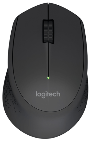 Миша Logitech Wireless Mouse M280 Black - фото 1