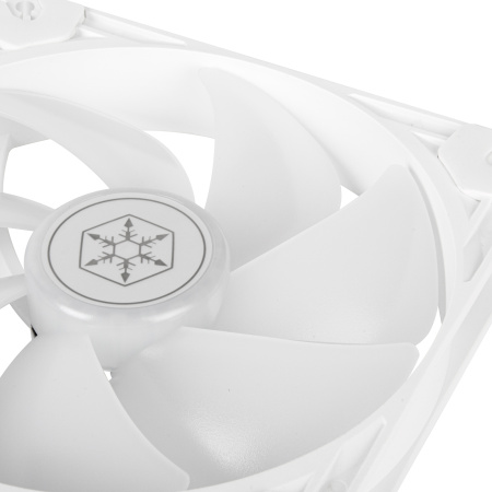 Корпусний вентилятор SilverStone Vista VS140W ARGB, 140мм, 1600rpm, 4pin PWM, 3pin +5VARGB, 30.8dBa, білий - фото 9 Корпусний вентилятор SilverStone Vista VS140W ARGB, 140мм, 1600rpm, 4pin PWM, 3pin +5VARGB, 30.8dBa, білий - фото 9