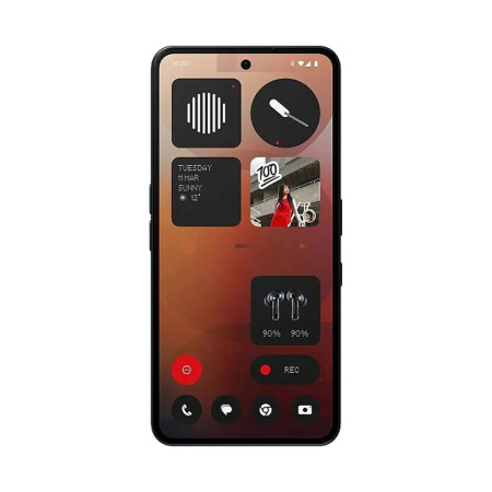 Смартфон Nothing Phone (3a) 6.77" 8/128ГБ, 2SIM, 5000мА•год, чорний - фото 2