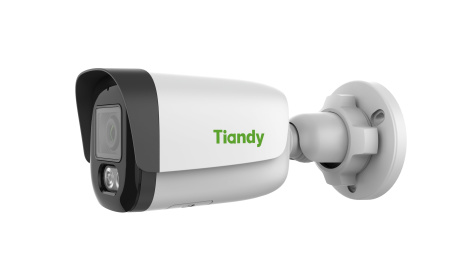 Tiandy Камера IP TC-C38WQ Spec:I5W/E/Y/2.8mm/V4.2, 8MP, EW, Color Maker Bullet, 2.8mm, f/1.6, LED15m, IR50m, DC12V, PoE, IP67, Speaker - фото 1