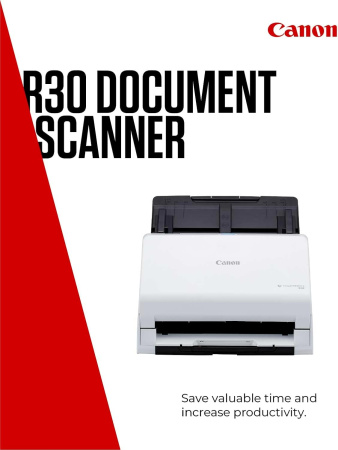 Документ-сканер А4 Canon R30 - фото 4 Документ-сканер А4 Canon R30 - фото 4