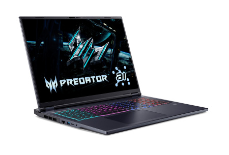 Ноутбук Acer Predator Helios Neo 18 PHN18-72 18" WQXGA IPS, Intel U9-275HX, 32GB, F1TB, NVD5070Ti-12, Lin, чорний - фото 5