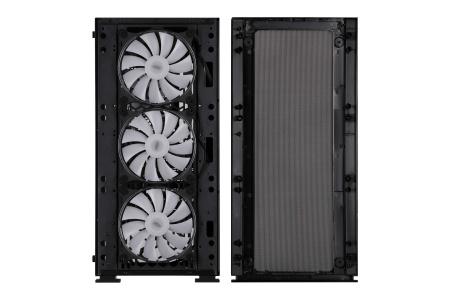Корпус 2E GAMING Virtus Neo G3301N без БЖ 2xUSB3.0, 1xUSB2.0, 3x140мм ARGB, 1x120мм ARGB, VGA 340мм, LCS ready, контролер з пультом, TG Side Panel, ATX, чорний - фото 22 Корпус 2E GAMING Virtus Neo G3301N без БЖ 2xUSB3.0, 1xUSB2.0, 3x140мм ARGB, 1x120мм ARGB, VGA 340мм, LCS ready, контролер з пультом, TG Side Panel, ATX, чорний - фото 22