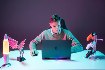 Gigabyte Ноутбук AORUS 16X 16.0 QHD 165Hz, Intel i7-13650HX, 16GB, F1TB, NVD4070-8, W11, чорний - фото 13