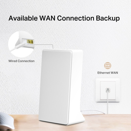 Маршрутизатор MERCUSYS MB130-4G AC1200, 4G/LTE, 1xFE LAN, 1xFE WAN - фото 5