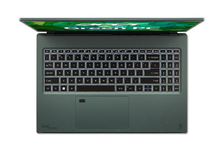 Acer Ноутбук Aspire Vero AV15-53P 15.6" FHD IPS, Intel i5-1335U, 16GB, F512GB, UMA, Lin, зелений - фото 5