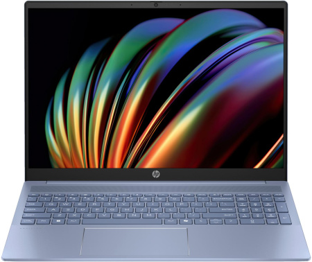 HP Ноутбук Pavilion 16-af0011ua 16" WUXGA IPS AG, Intel Ultra 5-125U, 16GB, F512GB, UMA, DOS, блакитний - фото 1