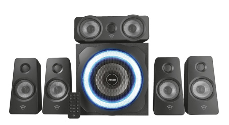 Акустична система Trust GXT 658 Tytan 5.1, 90Вт, AUX, чорний - фото 2