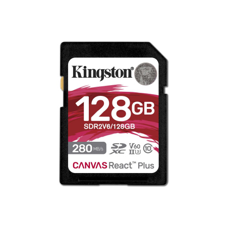 Карта пам'яті Kingston SD  128GB C10 UHS-II U3 R280/W100MB/s - фото 1