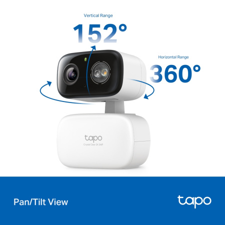IP-Камера TP-LINK Tapo C216 3MP N300 microSD motion detection. зовнішня/внутрішня, AI - фото 8