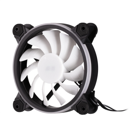 Корпусний вентилятор 2E GAMING Air Cool ACF1206-ARGB, 120мм, 1200rpm, 6pin, 25dBa, чорний - фото 4