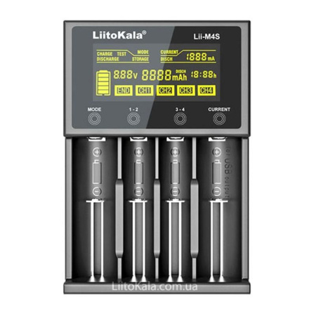 Зарядний пристрій Liitokala Lii-M4S - фото 1