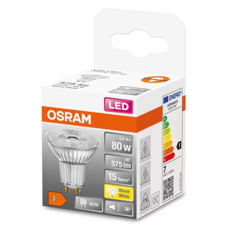 Osram Лампа LED GU10 6.9Вт 2700К 575Лм PAR16 - фото 3