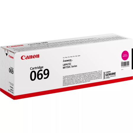 Картридж Canon 069 MF752Cdw/MF754Cdw/LBP673Cdw Magenta (1900 стор) - фото 1