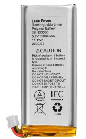Акумулятор для Ajax Hub 2 Plus, Rex 2, 3,7V, 3000mAh, 11.1Wh - фото 1