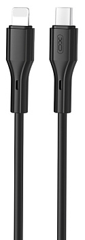 Кабель XO NBQ231A Rock Series Type-C to Lightning - 27W - 1m (Black) 