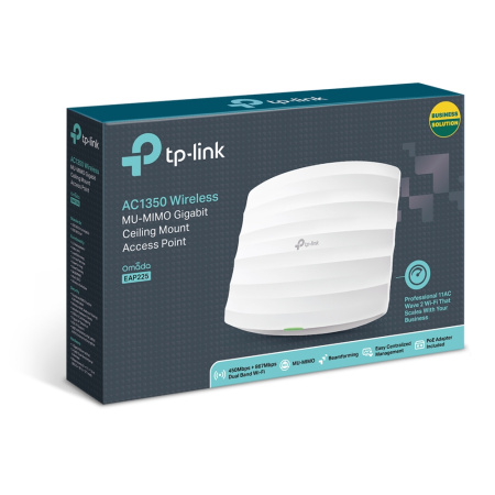 TP-Link Точка доступу EAP225 AC1350 1xGE LAN, PoE - фото 5
