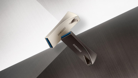 Накопичувач Samsung 512GB USB 3.1 Type-A Bar Plus Срібний - фото 2