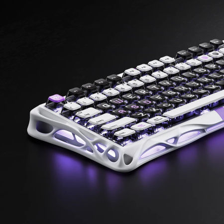 Клавіатура механічна GravaStar Mercury V75 80keys, Magnetic Jade Pro, 8K, USB-A, RGB, Mecha Gray - фото 6 Клавіатура механічна GravaStar Mercury V75 80keys, Magnetic Jade Pro, 8K, USB-A, RGB, Mecha Gray - фото 6