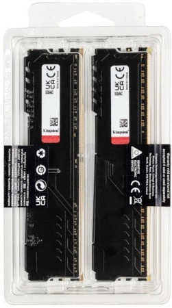Пам'ять ПК Kingston DDR4 16GB KIT (8GBx2) 3200 FURY Beast - фото 6
