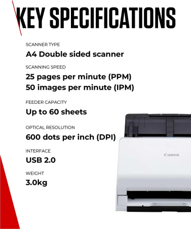 Документ-сканер А4 Canon R30 - фото 7 Документ-сканер А4 Canon R30 - фото 7