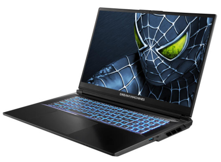 Ноутбук Dream Machines RG5050-17 17.3FHD IPS, Intel i9-14900HX, 32GB, F2TB, NVD5050-8, DOS, чорний - фото 3