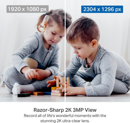 IP-Камера TP-LINK Tapo C211 3MP N300 microSD motion detection чорна - фото 5 IP-Камера TP-LINK Tapo C211 3MP N300 microSD motion detection чорна - фото 5