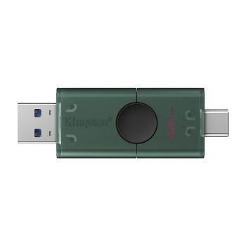 Накопичувач Kingston 128GB USB 3.2 Type-A + Type-C DT DuoG2 Накопичувач Kingston 128GB USB 3.2 Type-A + Type-C DT DuoG2
