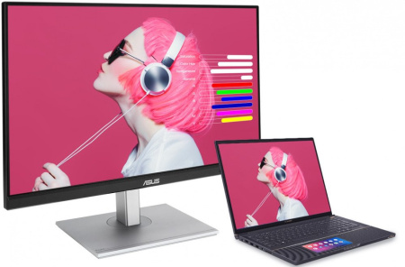 Монітор Asus 27" ProArt PA278CGV 2xHDMI, DP, USB-C, 4xUSB, MM, IPS, 2560x1440, 144Hz, 5ms, sRGB 100%, AdaptiveSync, Pivot, HDR400 - фото 14