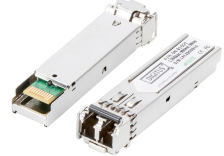 Модуль DIGITUS 1.25 Gbps SFP, 550m, MM, LC Duplex, 1000Base-SX, 850nm - фото 3