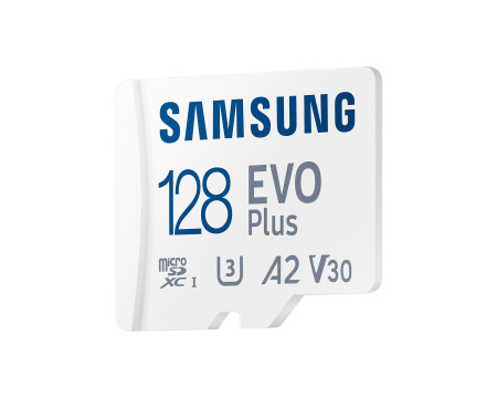 Карта пам'яті Samsung microSD 128GB C10 UHS-I  R130MB/s Evo Plus + SD - фото 3