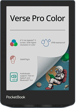PocketBook Електронна книга 634K3 Verse Pro Color, Stormy Sea