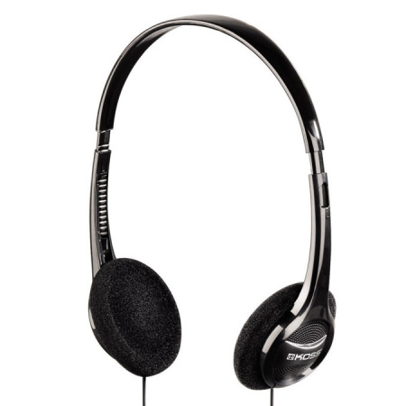 Навушники On-ear Koss KPH7 3.5 mini-jack, 1.2м, Чорний - фото 3