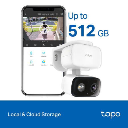 IP-Камера TP-LINK Tapo C206 FHD N300 microSD motion detection. зовнішня/внутрішня, AI - фото 14