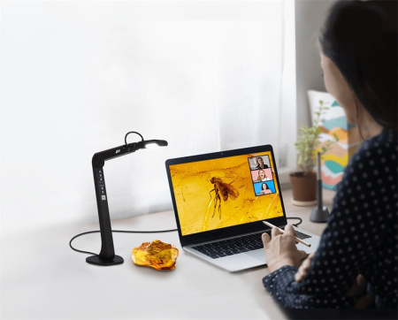 AVER Документ-камера M5, 4K, А3, USB, чорний - фото 3