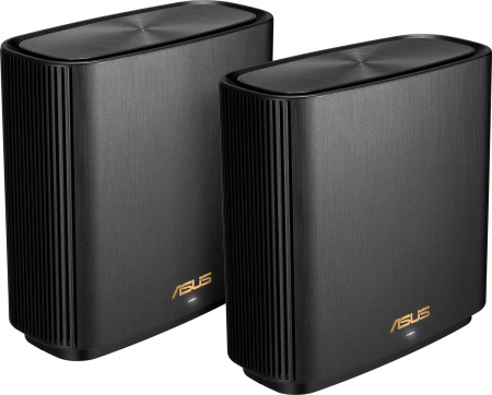 ASUS Маршрутизатор ZenWiFi XT9 2PK AX7800 3xGE LAN 1x2.5GE WAN 1xUSB 3.2 MU-MIMO OFDMA MESH black - фото 1