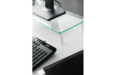 Підставка для монітора DIGITUS Universal glass monitor riser, до 20кг - фото 7