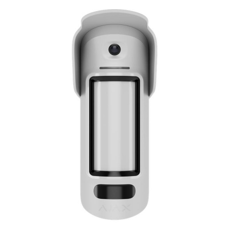 Датчик руху вуличний з можливістю встановлення на висоті Ajax MotionCam Outdoor HighMount, PhOD, Jeweler, бездротовий, білий - фото 1