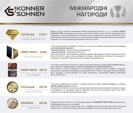 Портативна електростанція Konner&Sohnen KS 2500PS, 2500Вт, 2560 Вт/год, LifePo4, UPS, 31кг - фото 8 Портативна електростанція Konner&Sohnen KS 2500PS, 2500Вт, 2560 Вт/год, LifePo4, UPS, 31кг - фото 8