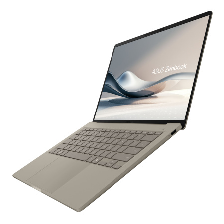 ASUS Ноутбук Zenbook 14 UX3407RA-QD906W 14" WUXGA OLED, Snapdragon X Elite X1E 78 100, 32GB, F1TB, UMA, Win11, Бежевий - фото 6 ASUS Ноутбук Zenbook 14 UX3407RA-QD906W 14" WUXGA OLED, Snapdragon X Elite X1E 78 100, 32GB, F1TB, UMA, Win11, Бежевий - фото 6