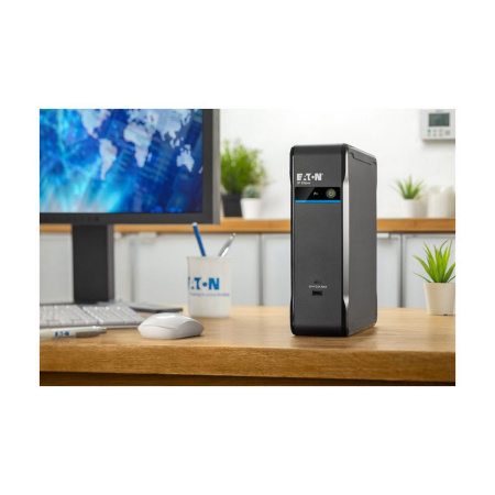 Джерело безперебійного живлення Eaton 3P Ellipse 900VA/540W, 2xUSB charges+USB port, 3+1xSchuko - фото 3